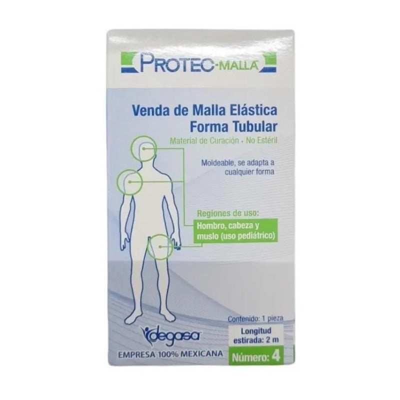 Protec Venda Malla Tubular No.4 (hombro, Cabeza Y Muslo )