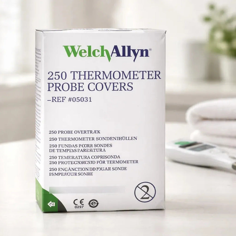 Cubre Sonda P/termómetro Welch Allyn 10 Pz C/u 25pz