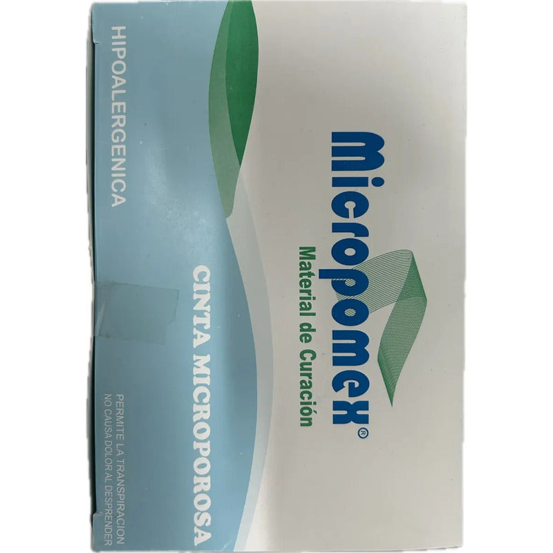 Cinta Microporosa Blanca 7.5 Cm X 10 M Caja C/4 Pzs