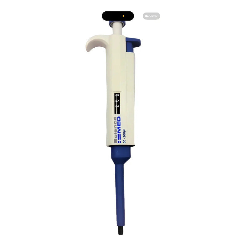 Pipeta Mecanica 1 Canal 50-200 L Blanco