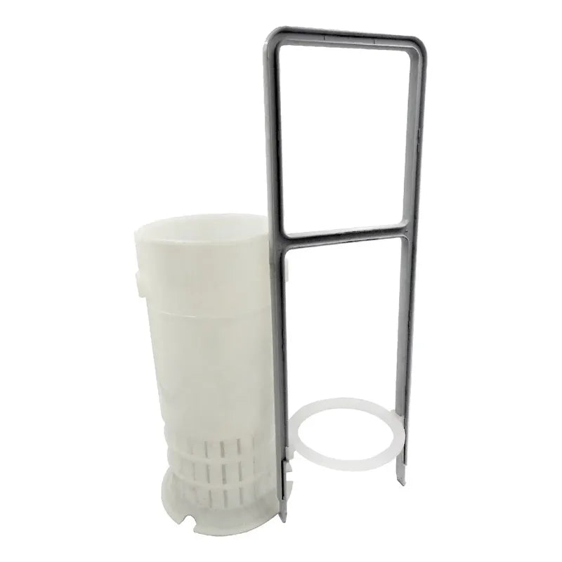 Jarra Para Pipetas 65 Cm Kartell + Canastilla Regalada Blanco Translúcido
