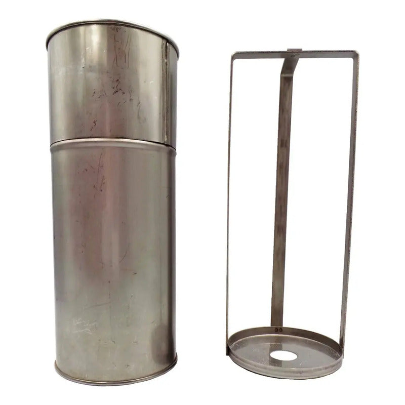 Porta Caja Petri Esterilizar En Acero Inoxidable Hasta 100mm
