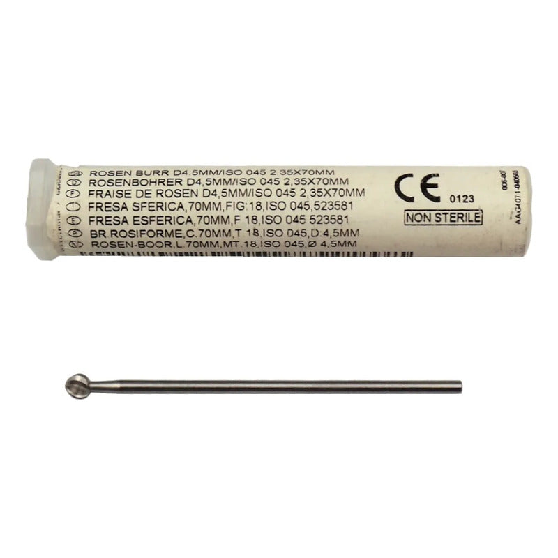 Fresas Dentales Carburo Diamante Rosen Variantes Profesional Fresa Dental Esférica Bbraun Gd052r Iso 045 Carburo