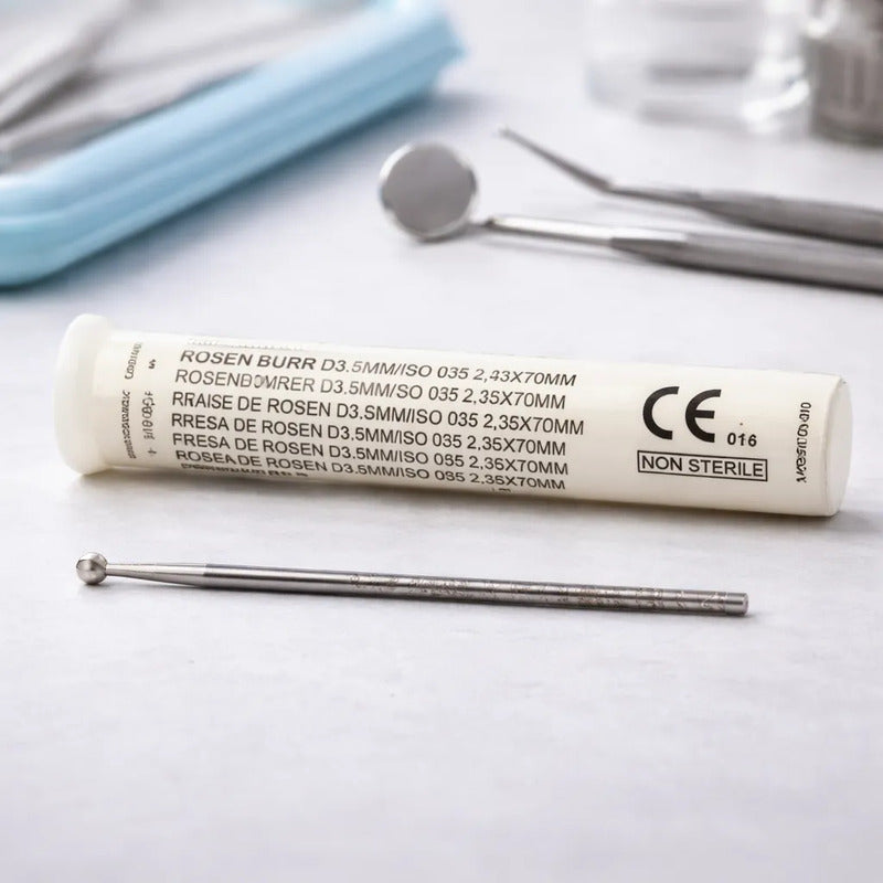 Fresas Dentales Carburo Diamante Rosen Variantes Profesional Fresa Dental Rosen Bbraun Gd050r Iso 035 2.35mm