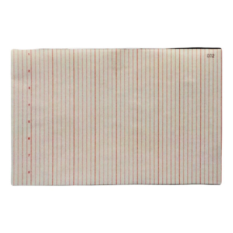 Papel Para Equipos Medicos Impresion Variantes Papel Eeg Grass Gss203c08hrr 1000 Fichas Registro Tinta