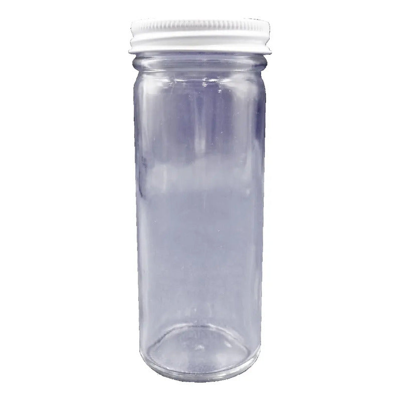 97 Frascos Para Conservas De Vidrio De 120 Ml Tapa Metálica