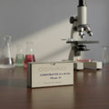 Cubreobjetos Microscopio Profesional Variantes 6 Modelos Transparente 0