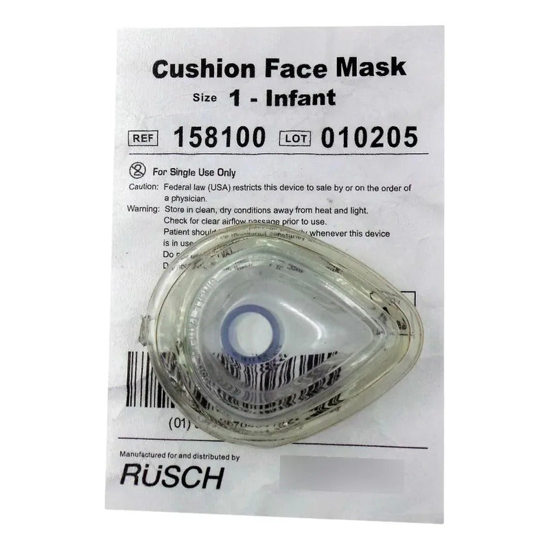 Mascarilla Anestesia Infantil Rusch No.1 Cojín Aire 158100