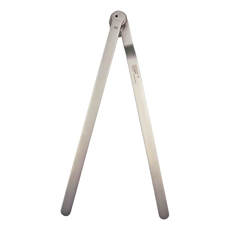 Cortador De Alambre 3.0 Mm Aesculap Lx165r Acero Inox Plateado