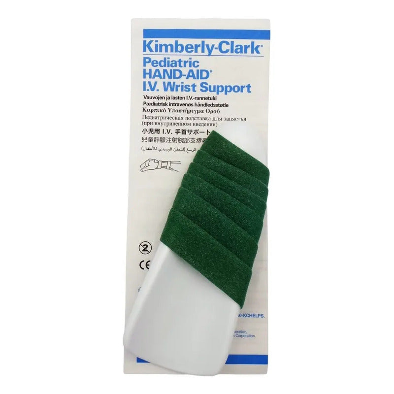 22 Soportes Intravenoso Pediatrico Para Muñeca Blanco Y Verde S