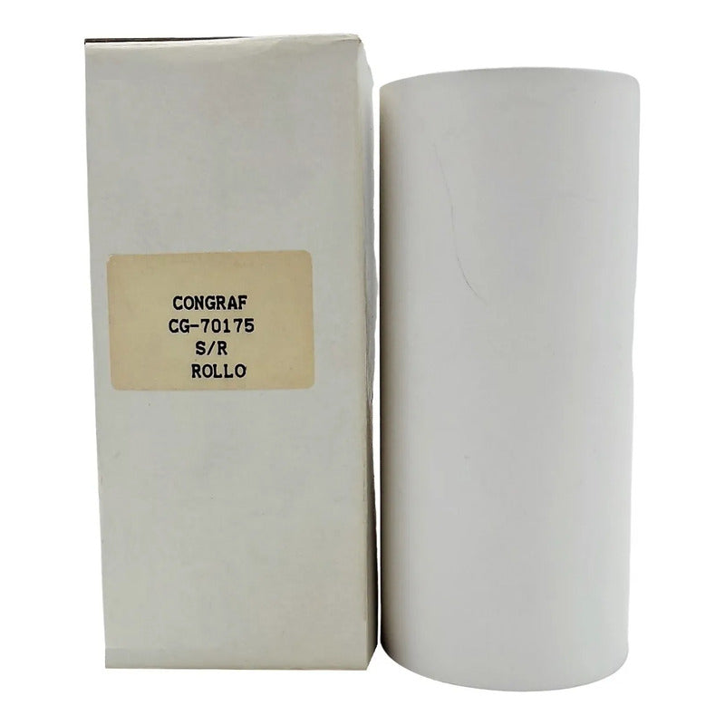Papel Para Equipos Medicos Impresion Variantes Papel Térmico Congraf Cg70175 Rollo 110mm X 30m