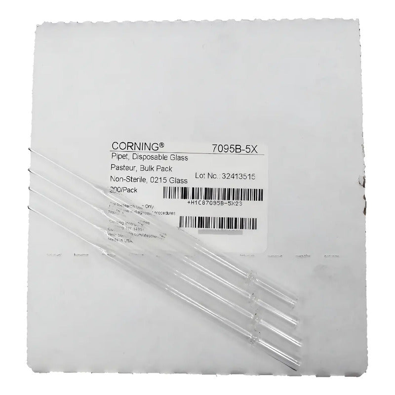 600 Pipetas Pasteur No Esteril 5 3/4 Transparente