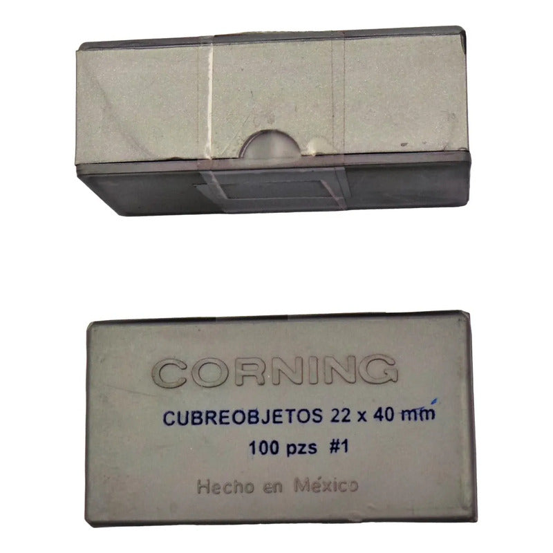 Cubreobjetos Microscopio Profesional Variantes 6 Modelos Transparente 0
