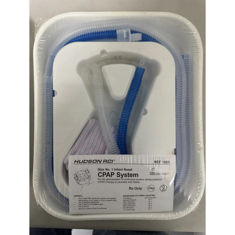 Sistema Cpap Nasal Infantil Hudson Rci Ref 1685 Talla 1