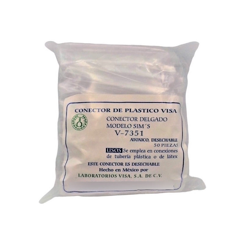 100 Conector Delgado Tipo Sim
