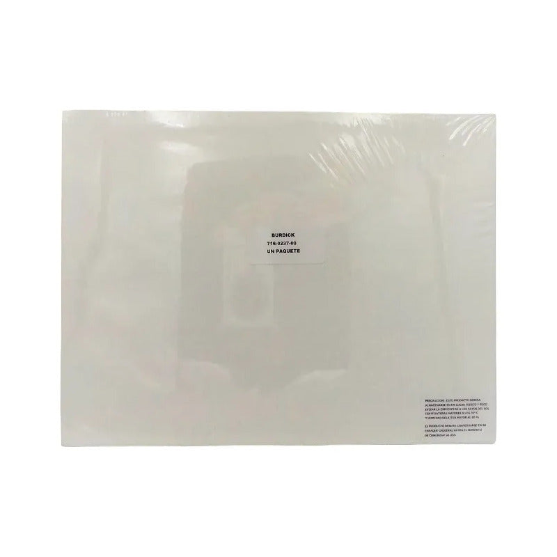 Papel Para Equipos Medicos Impresion Variantes Papel Ecg Burdick 716-0237-00 215mm Z Fold Termico