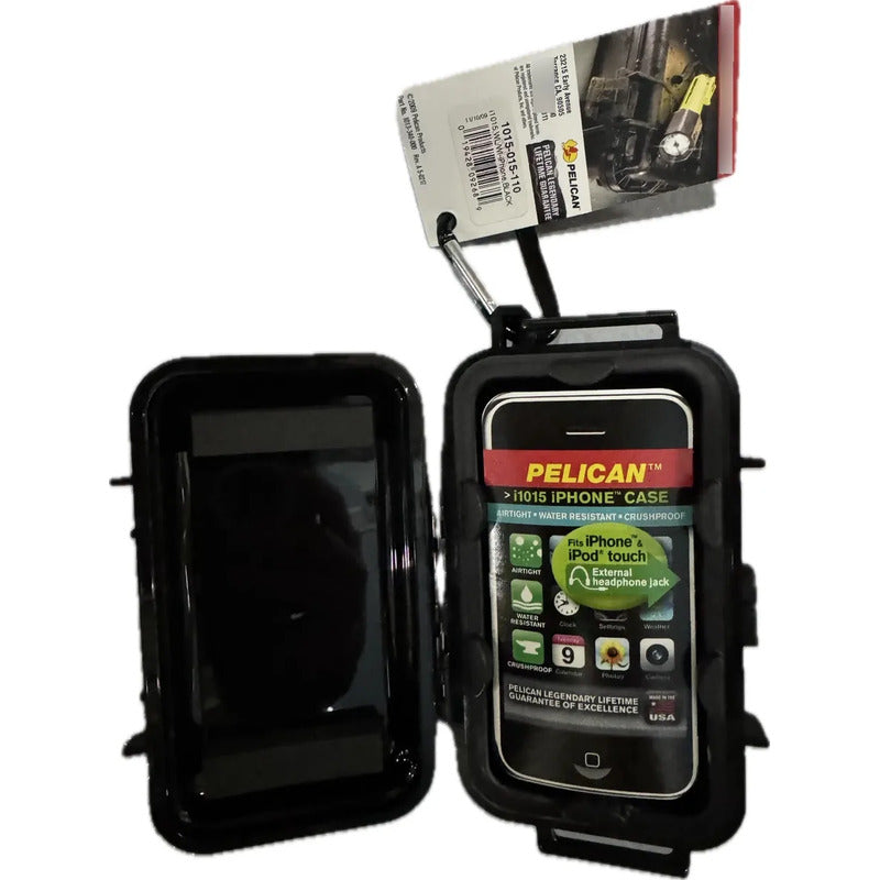Estuche De Protección Para Varios Ipods Nano, Blanco Gris Estuche De Protección Para Ipods Nano Touch Pelican I1015 Negro