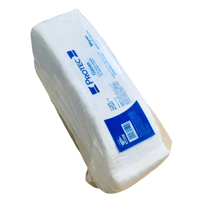 Gasas No Estériles Protec Seca Cortada 10 X 10 Paquete C/200 Piezas