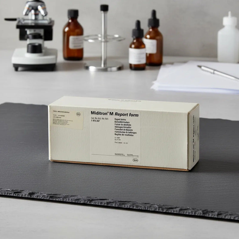 Papel Para Equipos Medicos Impresion Variantes Papel Roche Miditron M 11415247001 Report Form 6x12cm 5000 Hojas