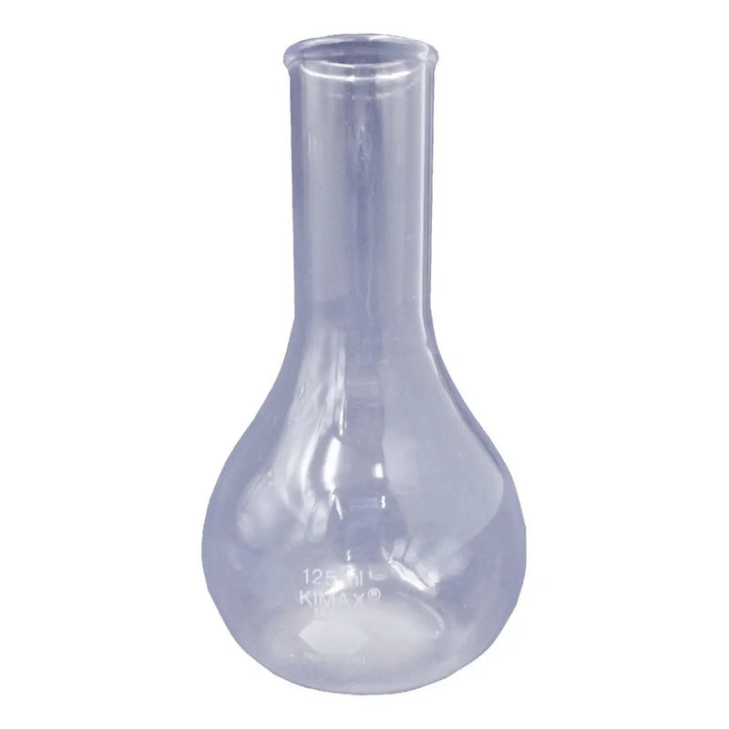 Matraz De Ebullición Kimax 125 Ml Fondo Redondo