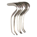 4 Retractores Deaver 27.5 X 2.2 Cm