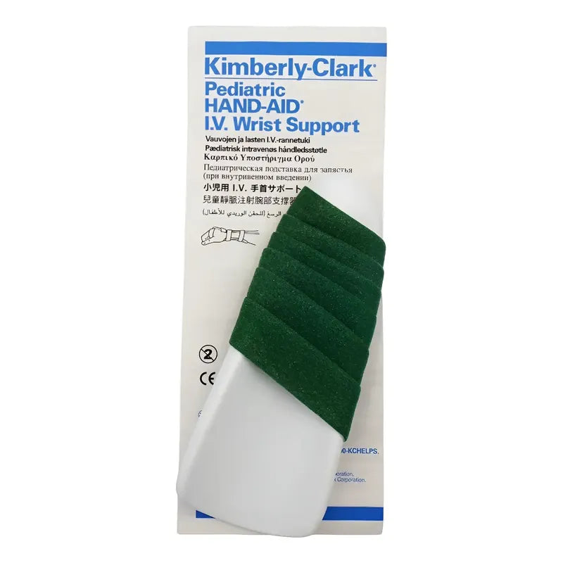 22 Soportes Intravenoso Pediatrico Para Muñeca Blanco Y Verde S