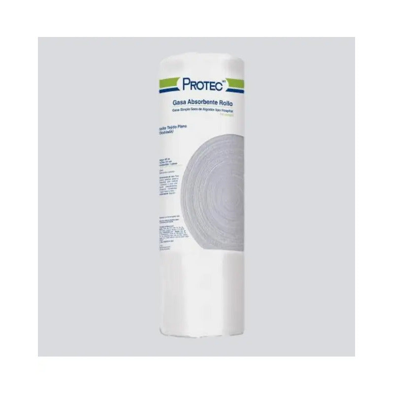 Gasa Seca De Algodon Absorbente En Rollo 91cm X 91m T28x24 Color Blanco