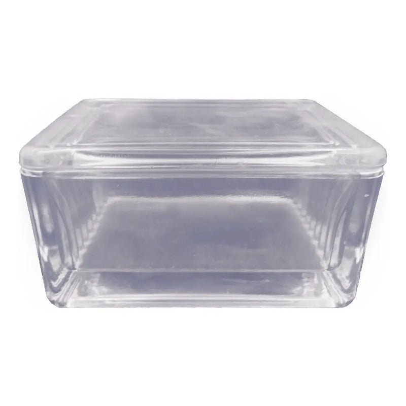 2 Cajas Para Tincion Con Tapa Sin Canastilla 10 Portaobjetos