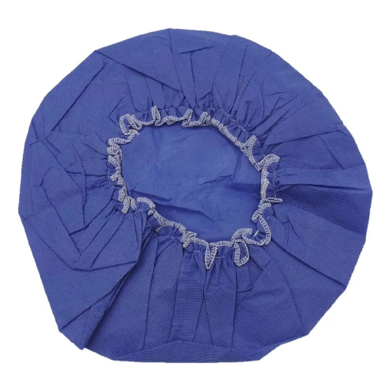 97 Gorros Paciente Azul