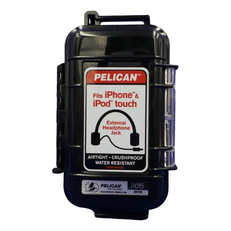 Estuche De Protección Para Varios Ipods Nano, Blanco Gris Estuche De Protección Para Ipods Nano Touch Pelican I1015 Negro