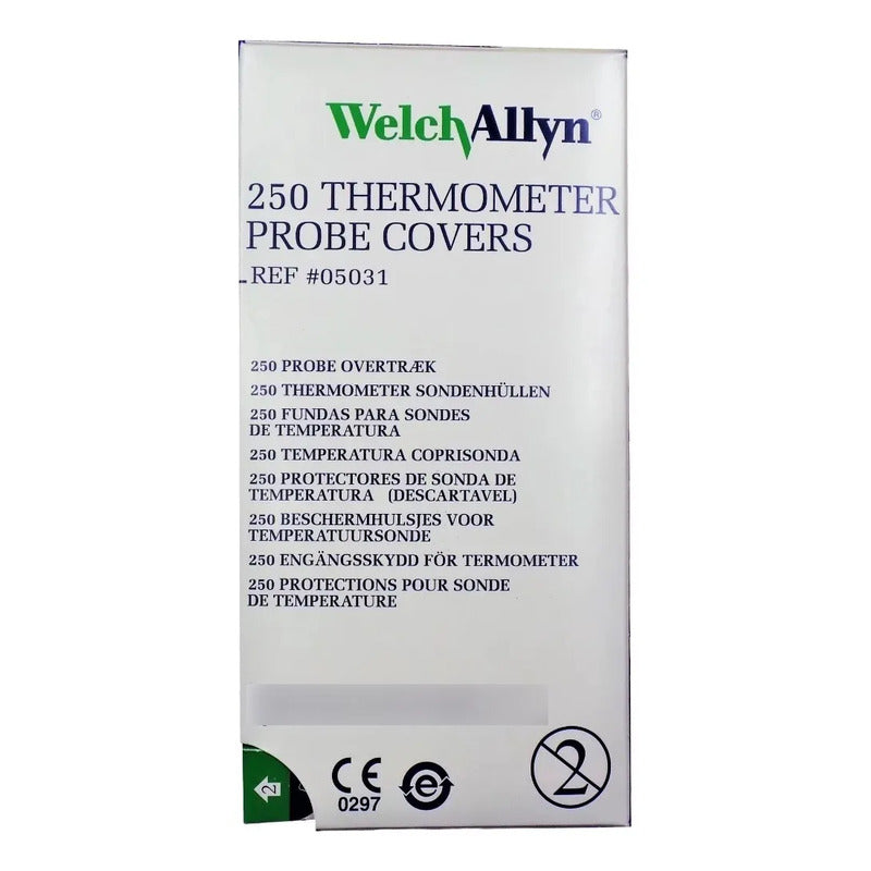 Cubre Sonda P/termómetro Welch Allyn 10 Pz C/u 25pz