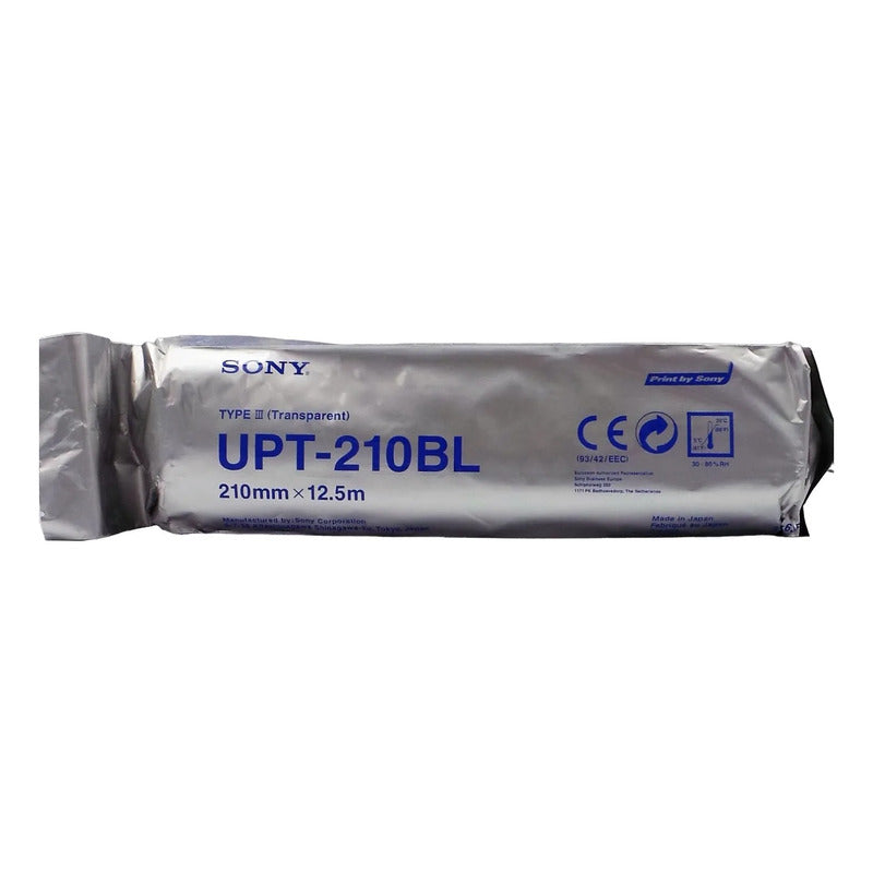 Papel Para Equipos Medicos Impresion Variantes Papel Sony Upt-210bl 210mm X 12.5m Termico Videoimpresora